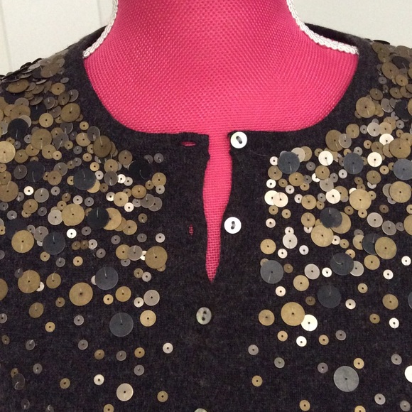 LaROK cashmere and cotton embellished cardigan - Picture 2 of 4